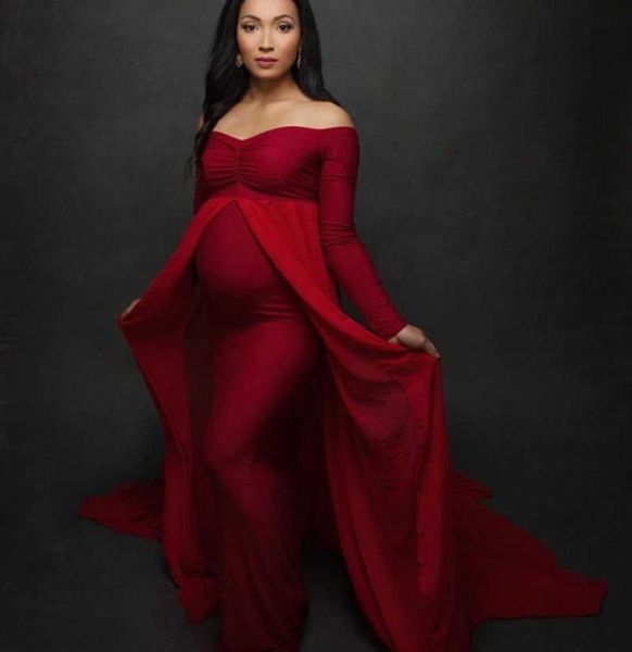 shoulderless long sleeve pregnancy dress pography props maternity maxi gown dresses for po shoot pregnant women clothes q0712549400, White
shoulderless long sleeve pregnancy dress pography props maternity maxi gown dresses for po shoot pregnant women clothes q0712549400, White