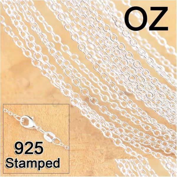chains 1mm 925 sterling sier jewelry diy fashion women gifts rolo link chain necklaces with lobster clasps stamp 16 18 24-30 drop de dhzup, Silver
chains 1mm 925 sterling sier jewelry diy fashion women gifts rolo link chain necklaces with lobster clasps stamp 16 18 24-30 drop de dhzup, Silver