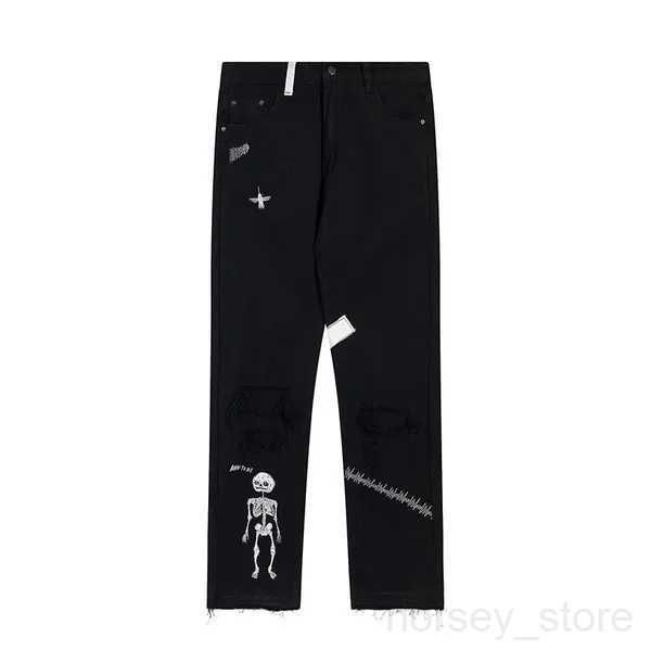 galleryes designer mens jeans sports pants slim denim straight sweatpants speckled letter print pant high street couple dept loose versatile, Blue
galleryes designer mens jeans sports pants slim denim straight sweatpants speckled letter print pant high street couple dept loose versatile, Blue