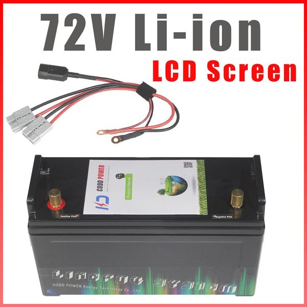 blazers 72v 4000w 5000w waterproof lithium batttery 72v 60ah electric scooter motorcycle qs motor battery, White;black
blazers 72v 4000w 5000w waterproof lithium batttery 72v 60ah electric scooter motorcycle qs motor battery, White;black
