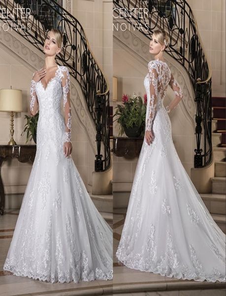 2022 vintage vneck long sleeve wedding dresses beaded button back sheer bridal wedding gowns vestido de casamento6008066, White
2022 vintage vneck long sleeve wedding dresses beaded button back sheer bridal wedding gowns vestido de casamento6008066, White