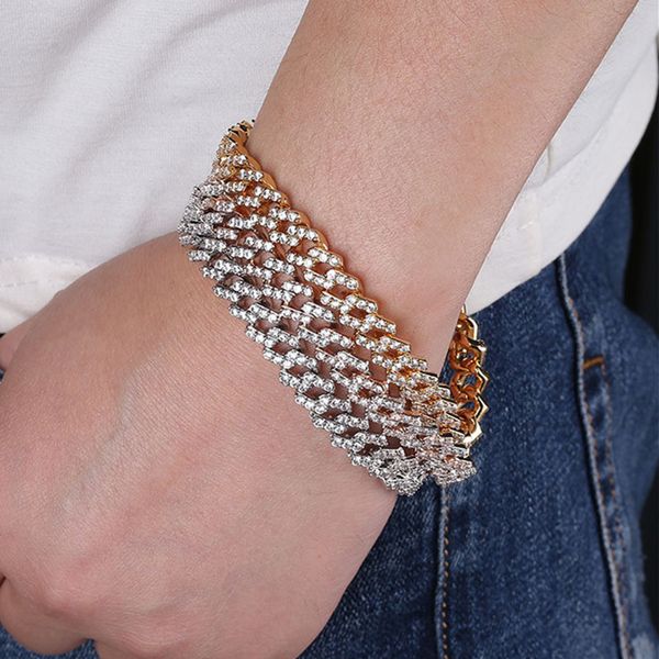cool fashion hip hop men bracelet link chain charms jewelry rhombic aaa cubic zirconia copper luxury rose gold silver bracelets valentines d, Black
cool fashion hip hop men bracelet link chain charms jewelry rhombic aaa cubic zirconia copper luxury rose gold silver bracelets valentines d, Black