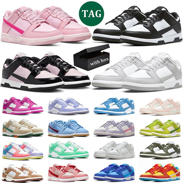 with box men women shoes panda white black triple pink grey fog unc medium olive green apple rose whisper gai mens trainer, White;red
with box men women shoes panda white black triple pink grey fog unc medium olive green apple rose whisper gai mens trainer, White;red