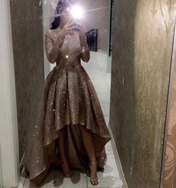 shining sequins high low evening dresses 2020 crew neck long sleeves plus size a line formal party gowns prom dress6307284, Black;red
shining sequins high low evening dresses 2020 crew neck long sleeves plus size a line formal party gowns prom dress6307284, Black;red