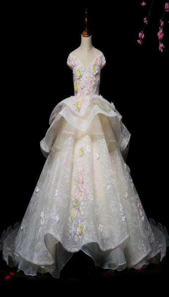 vintage lace appliqued pageant dresses with long tail ball gown flower girl dress floral sweep train kid first communion gowns 2029970297, White;blue
vintage lace appliqued pageant dresses with long tail ball gown flower girl dress floral sweep train kid first communion gowns 2029970297, White;blue