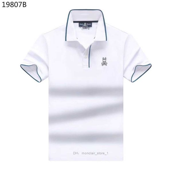 psycho bunny shirt polos combed cotton summer clothing short sleeve business design animal pattern casual striped designer breathable clothe, White;black
psycho bunny shirt polos combed cotton summer clothing short sleeve business design animal pattern casual striped designer breathable clothe, White;black