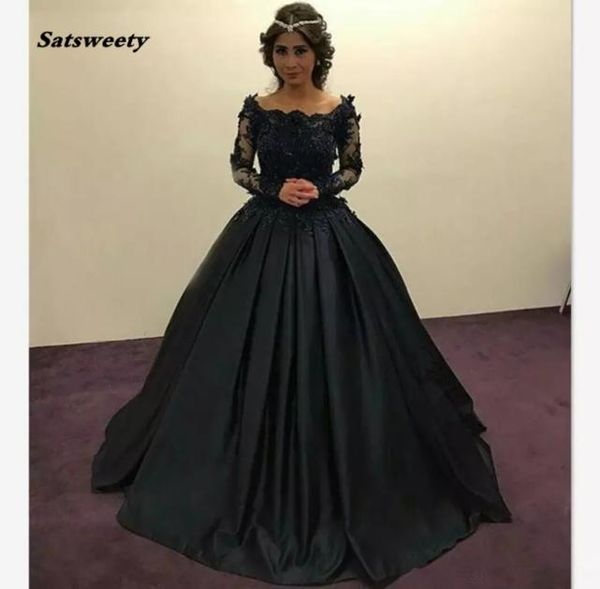 graceful black princess evening dresses long sleeves sheer lace beaded appliques scoop ruched ball gown party gowns formal prom dr3820600, Black;red
graceful black princess evening dresses long sleeves sheer lace beaded appliques scoop ruched ball gown party gowns formal prom dr3820600, Black;red