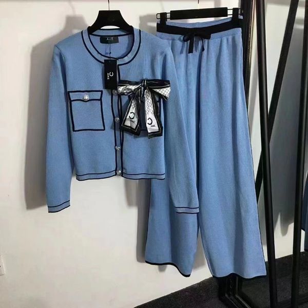 23ss womens two piece pants designer set womens casual set new trend round neck casual cardigan ladies' temperament and age reducing wo, White
23ss womens two piece pants designer set womens casual set new trend round neck casual cardigan ladies' temperament and age reducing wo, White