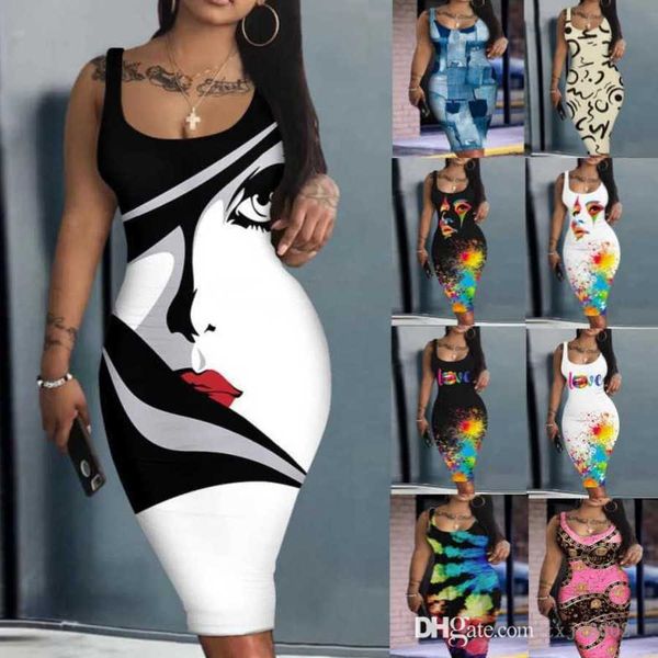 2023 designer dress womens casual dresses fashion trend printed slim one step bodycon skirts plus size 3xl, Black;gray
2023 designer dress womens casual dresses fashion trend printed slim one step bodycon skirts plus size 3xl, Black;gray
