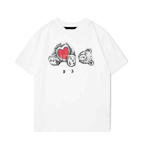 men's tees polos round neck embroidered and printed polar style summer wear with street pure cotton palmes broken bear oversized athlei, White;black
men's tees polos round neck embroidered and printed polar style summer wear with street pure cotton palmes broken bear oversized athlei, White;black