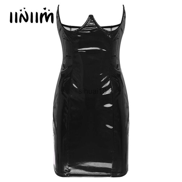 casual dresses womens patent leather lace-up zipper back strapless dresses open cups underwired corset dress wet look vestido party clubwear, Black;gray
casual dresses womens patent leather lace-up zipper back strapless dresses open cups underwired corset dress wet look vestido party clubwear, Black;gray