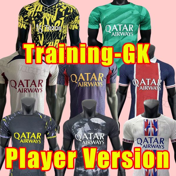 player version 23 24 psgs mbappe soccer jerseys 2023 2024 di maria wijnaldum sergio ramos hakimi fourth maillots football icardi verratti tr, Black;yellow
player version 23 24 psgs mbappe soccer jerseys 2023 2024 di maria wijnaldum sergio ramos hakimi fourth maillots football icardi verratti tr, Black;yellow