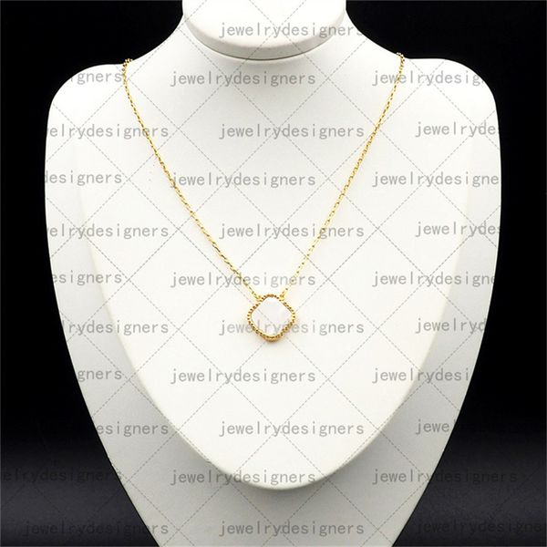 custom pendant necklaces four leaf clover necklace for woman silver gold chain luxury stainless steel jewellery abalone black white designer
custom pendant necklaces four leaf clover necklace for woman silver gold chain luxury stainless steel jewellery abalone black white designer