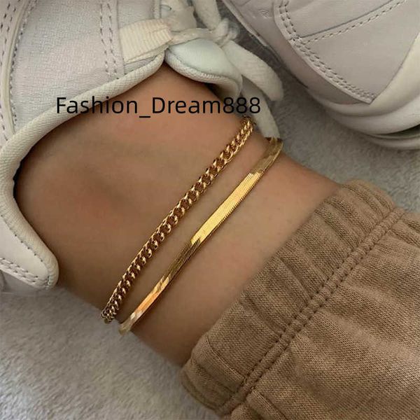 wholesale double layer foot non tarnish waterproof fine jewelry 18k gold plated stainless steel chain anklets for women, Red;blue
wholesale double layer foot non tarnish waterproof fine jewelry 18k gold plated stainless steel chain anklets for women, Red;blue