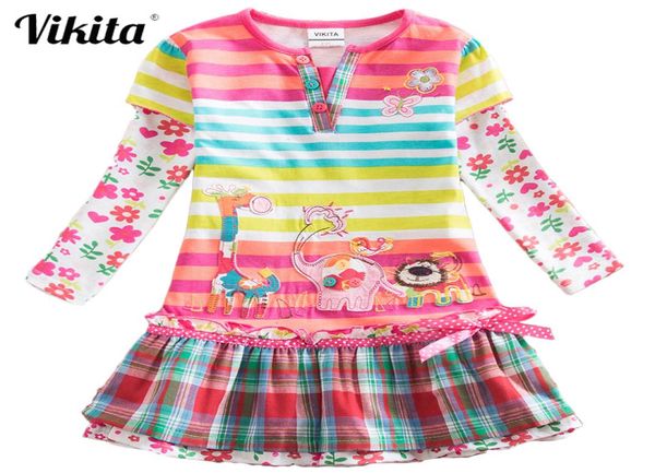 vikita brand girls dresses kids baby striped roupa infantil dress child clothes girls deer elephant cartoon flower dresses lj200823180284, Red;yellow
vikita brand girls dresses kids baby striped roupa infantil dress child clothes girls deer elephant cartoon flower dresses lj200823180284, Red;yellow
