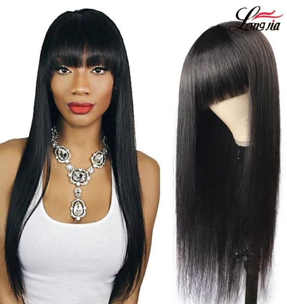 straight human hair wigs with bangs pre plucked full machine made wigs peruvian human hair wig natural 150 denisty straight wigs1736192, Black;brown
straight human hair wigs with bangs pre plucked full machine made wigs peruvian human hair wig natural 150 denisty straight wigs1736192, Black;brown
