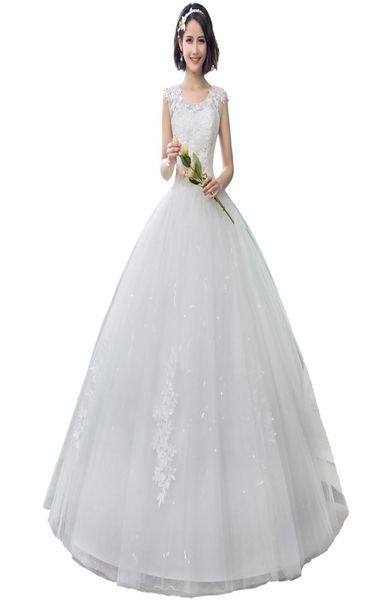 tulle ball gown wedding dresses with lace appliques 2019 ivory scoop neck bridal gown lace up vestido de novia corto4645281, White
tulle ball gown wedding dresses with lace appliques 2019 ivory scoop neck bridal gown lace up vestido de novia corto4645281, White