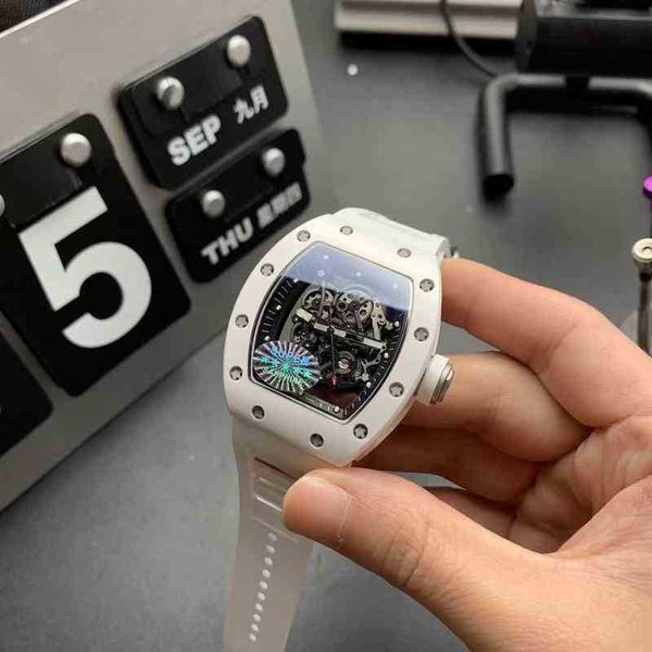 rakish mechanical cool wrist watches tv factory rm055 mens mechanics trendy wine barrel white ceramic men's and 2023 new luxury style r, Slivery;brown
rakish mechanical cool wrist watches tv factory rm055 mens mechanics trendy wine barrel white ceramic men's and 2023 new luxury style r, Slivery;brown
