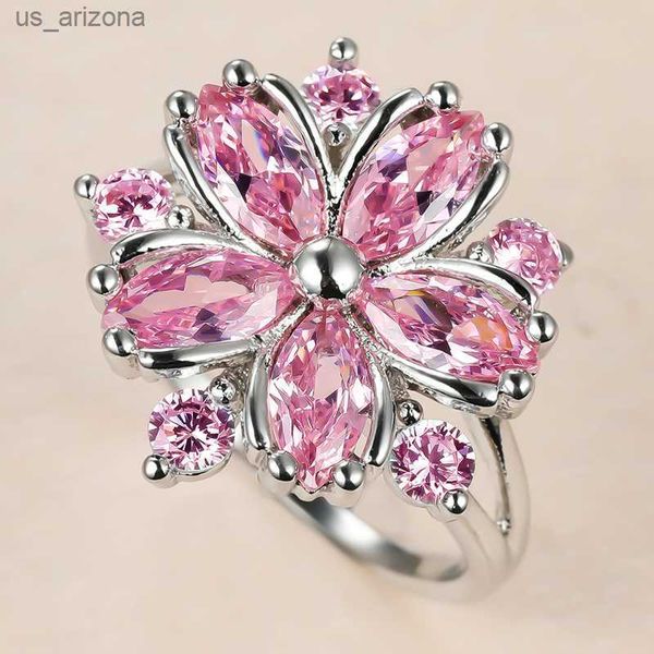 cute female pink crystal stone ring charm upscale thin wedding rings for women dainty bride flower zircon engagement ring l230620, Silver
cute female pink crystal stone ring charm upscale thin wedding rings for women dainty bride flower zircon engagement ring l230620, Silver