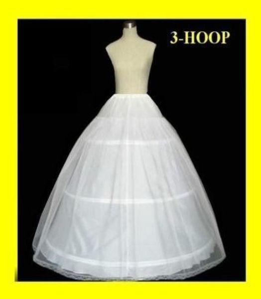 50 off 3 hoop ball gown bone full crinoline petticoat wedding skirt slip new h39025507, White
50 off 3 hoop ball gown bone full crinoline petticoat wedding skirt slip new h39025507, White