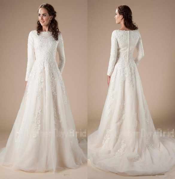 modest garden wedding dresses with long sleeves aline beaded lace applique temple lds bridal gown couture8713209, White
modest garden wedding dresses with long sleeves aline beaded lace applique temple lds bridal gown couture8713209, White