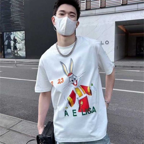 t shirt summer fashion mens womens designers tees tshirt loose sleeve luxurys letter cotton t-shirt clothing polos short brand clothes o8hb, White;black
t shirt summer fashion mens womens designers tees tshirt loose sleeve luxurys letter cotton t-shirt clothing polos short brand clothes o8hb, White;black