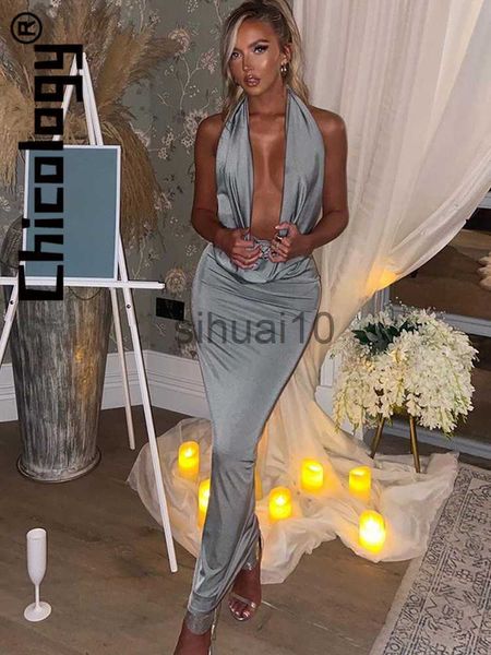 casual dresses chicology 2022 women maxi halter satin v neck dress backless bodycon ruched party prom festival evening summer elegant j23070, Black;gray
casual dresses chicology 2022 women maxi halter satin v neck dress backless bodycon ruched party prom festival evening summer elegant j23070, Black;gray
