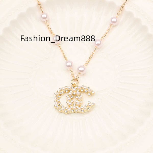 designer brand luxury double letter pendant necklaces chain 18k gold plated pearl crysatl rhinestone sweater long newklace for women wedding, Silver
designer brand luxury double letter pendant necklaces chain 18k gold plated pearl crysatl rhinestone sweater long newklace for women wedding, Silver