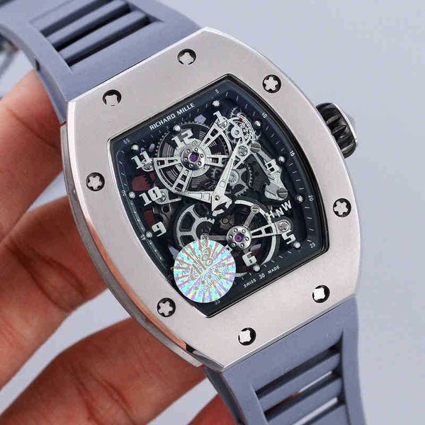 richards watch milles mechanical wristwatch designer luxury mens mechanics rihca rm17-01 wine barrel hollow out design rubber strap for menq, Slivery;black
richards watch milles mechanical wristwatch designer luxury mens mechanics rihca rm17-01 wine barrel hollow out design rubber strap for menq, Slivery;black