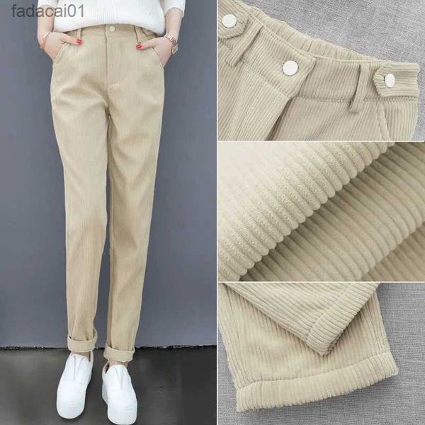 corduroy harem pants for women high waist slim stretch pants highquality cotton chic casual women trousers l230621, Black;white
corduroy harem pants for women high waist slim stretch pants highquality cotton chic casual women trousers l230621, Black;white