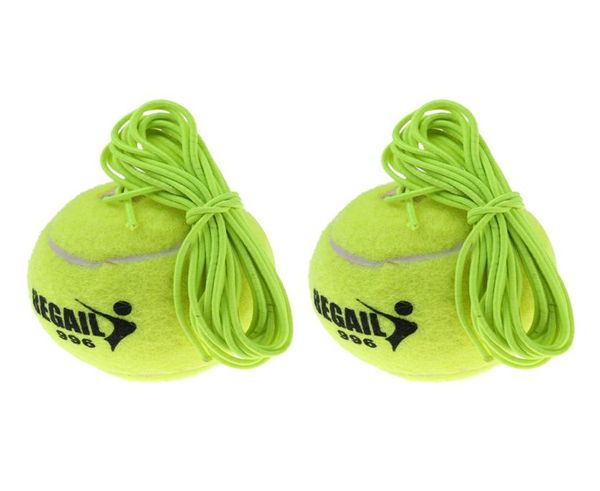 2 pack durable tennis ball with elastic cord bungee for tennis trainer gear6850322
2 pack durable tennis ball with elastic cord bungee for tennis trainer gear6850322