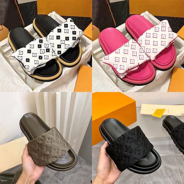 woman slipper dhgate brand slides black platform flat sandals pool pillow mules sunset padded front strap mule house beach slippers bedroom
woman slipper dhgate brand slides black platform flat sandals pool pillow mules sunset padded front strap mule house beach slippers bedroom