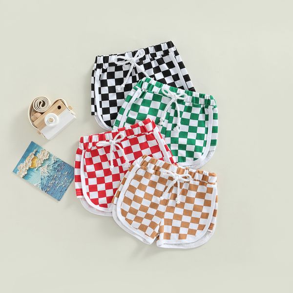 overalls summer kid baby girls boys shorts checkerboard print elastic waist drawstring short pants casual clothing 0 3 t 230704, Blue
overalls summer kid baby girls boys shorts checkerboard print elastic waist drawstring short pants casual clothing 0 3 t 230704, Blue