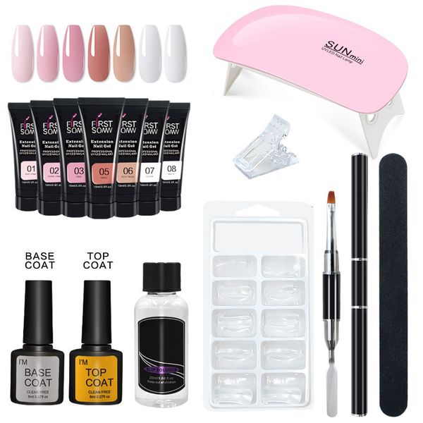 nail manicure set gel 6w led lamp full quick extension kit building polygels for nails tool 230704
nail manicure set gel 6w led lamp full quick extension kit building polygels for nails tool 230704