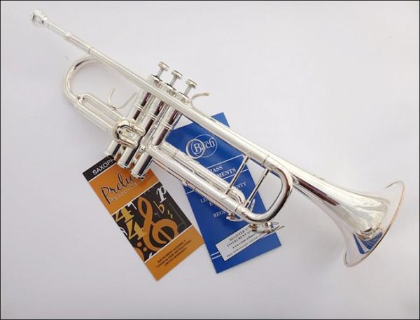 bach tr190gs trumpet silver pipe body plated carved bb trumpete drop b adjustable trompeta instrument with case1257251
bach tr190gs trumpet silver pipe body plated carved bb trumpete drop b adjustable trompeta instrument with case1257251