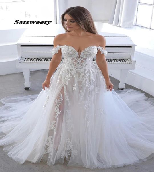 vestido de noiva off the shoulder boho wedding dresses tulle lace appliques beach bridal wedding gown1738014, White
vestido de noiva off the shoulder boho wedding dresses tulle lace appliques beach bridal wedding gown1738014, White