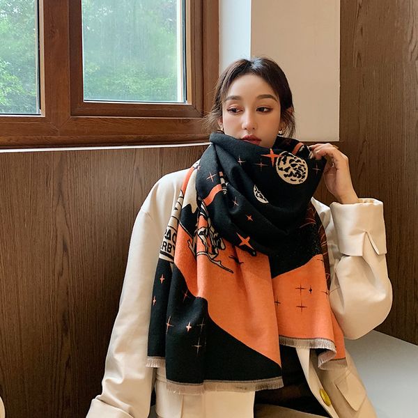scarf for women scarves scarf starry sky war horse print double-sided imitation cashmere scarf women's trend cold protection shawl outd, Blue;gray
scarf for women scarves scarf starry sky war horse print double-sided imitation cashmere scarf women's trend cold protection shawl outd, Blue;gray