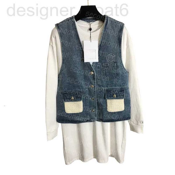 basic & casual dresses designer women long sleeve dress vintage denim vest coat two piece v neck jean rp7g, Black;gray
basic & casual dresses designer women long sleeve dress vintage denim vest coat two piece v neck jean rp7g, Black;gray