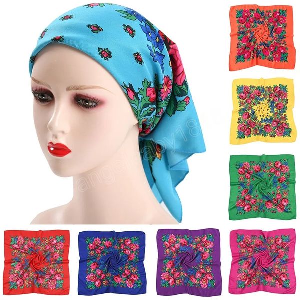 70*70cm floral scarf ethnic pattern shawls muslim hijab headwrap small handkerchief women bandana square head scarves, Red;brown
70*70cm floral scarf ethnic pattern shawls muslim hijab headwrap small handkerchief women bandana square head scarves, Red;brown