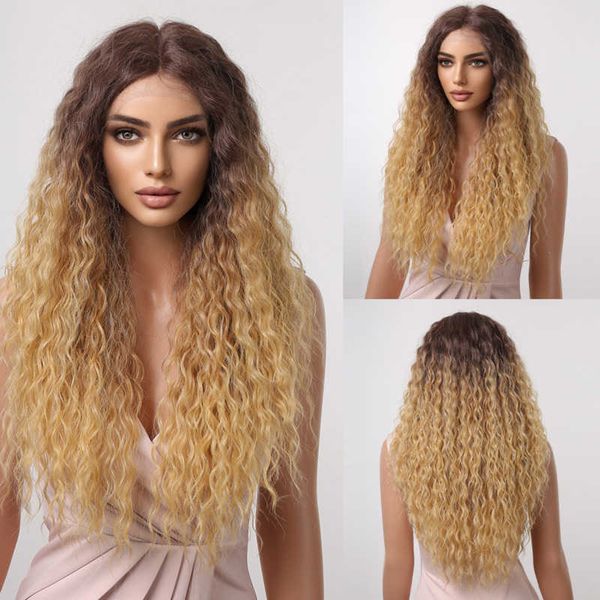 synthetic wigs easihair deep wave lace front synthetic wigs long brown blonde ombre natural wig for women cosplay heat resistant 230227, Black
synthetic wigs easihair deep wave lace front synthetic wigs long brown blonde ombre natural wig for women cosplay heat resistant 230227, Black