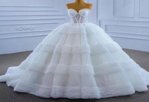2023 new luxurious ball gown wedding dresses sweetheart layers tiered illusion lace up chapel train bridal gowns gg02w4667950, White
2023 new luxurious ball gown wedding dresses sweetheart layers tiered illusion lace up chapel train bridal gowns gg02w4667950, White