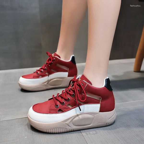 sandals women's casual outdoor roman shoes thick-soled lace-up ladies sports sneakers hollow out breathable comfortable wedges, Black
sandals women's casual outdoor roman shoes thick-soled lace-up ladies sports sneakers hollow out breathable comfortable wedges, Black