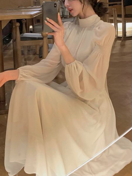 basic casual dresses 2023 spring turtleneck white midi dres long sleeve french elegant korean fashion y2k clothing design 230705, Black;gray
basic casual dresses 2023 spring turtleneck white midi dres long sleeve french elegant korean fashion y2k clothing design 230705, Black;gray