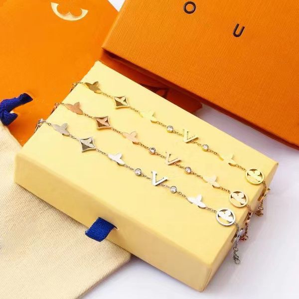 designer bracelet for women charm chain bracelets classic styles sophisticated and versatile ideal social gatherings and making gifts, Black
designer bracelet for women charm chain bracelets classic styles sophisticated and versatile ideal social gatherings and making gifts, Black