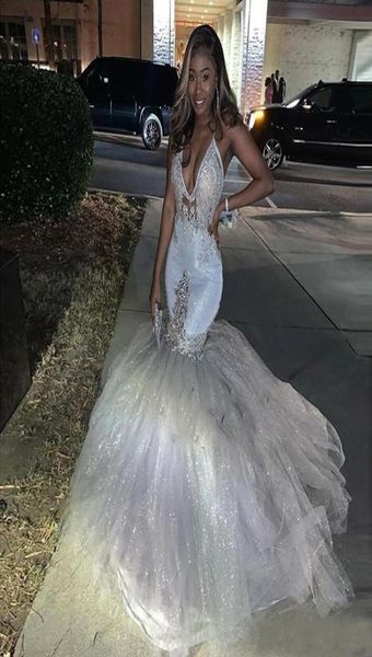 sparkly silver mermaid prom dresses v neck beaded lace appliqued evening gowns plus size party special occasion dresses vesti3144421, Black
sparkly silver mermaid prom dresses v neck beaded lace appliqued evening gowns plus size party special occasion dresses vesti3144421, Black