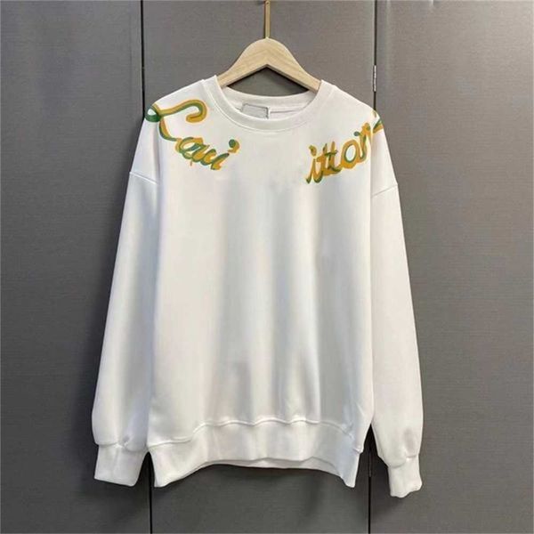 23ss mens sweatshirts designer sweaters hoodies pure cotton breathable fashion prints casual and versatile early autumn styles for both men, Black
23ss mens sweatshirts designer sweaters hoodies pure cotton breathable fashion prints casual and versatile early autumn styles for both men, Black