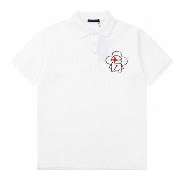 spring luxury mens tshirts 2023 summer men designer brand polo shirt fashion lapel breathable casual tees short sleeve es35, White;black
spring luxury mens tshirts 2023 summer men designer brand polo shirt fashion lapel breathable casual tees short sleeve es35, White;black