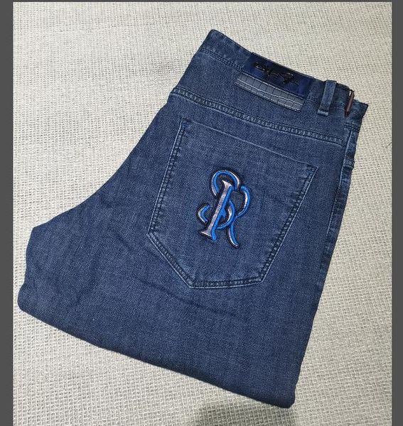 sr jeans men's 2023 new business fashion embroidery british cotton pants, Blue
sr jeans men's 2023 new business fashion embroidery british cotton pants, Blue