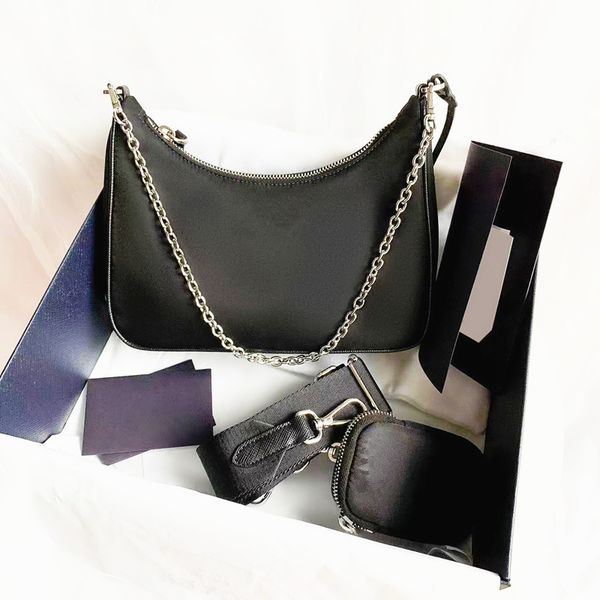 designers sale 3 piece man womens luxurys bags handbags black hobo purse nylon chain lady handbag crossbody shoulder wholesale totes fashion
designers sale 3 piece man womens luxurys bags handbags black hobo purse nylon chain lady handbag crossbody shoulder wholesale totes fashion