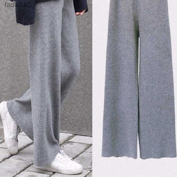 pants autumn and winter knit sweater wide legs women wear loose mop slim high waist straight pants casual pine tight mm pants l230621, Black;white
pants autumn and winter knit sweater wide legs women wear loose mop slim high waist straight pants casual pine tight mm pants l230621, Black;white
